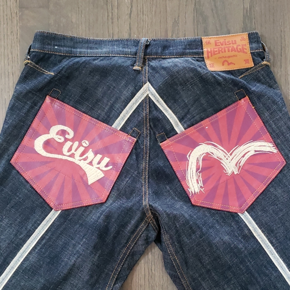 NWOT Evisu Heritage Selvage Denim Jean's 💥